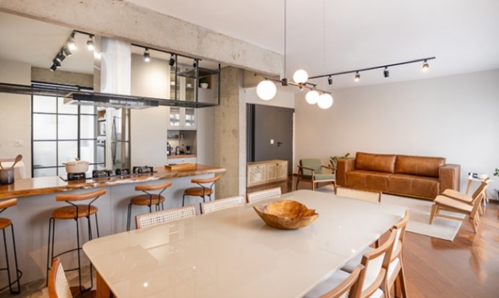 Cozinha integrada conquista casas e apartamentos