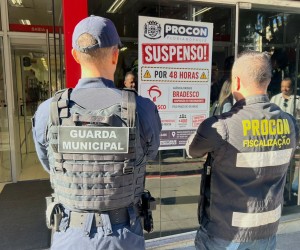 Procon fecha agência do Bradesco em Floripa