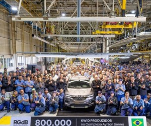 Renault Kwid alcança 800 mil unidades produzidas