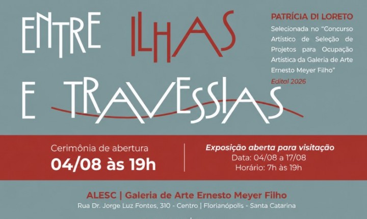 Exposição na Alesc convida público à reflexão
