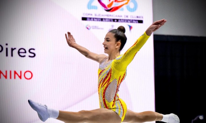 Das piruetas aos 7 anos ao Mundial, a história da ginasta Luiza Moritz Pires