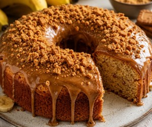 Airfryer deixa bolo de banana mais prático