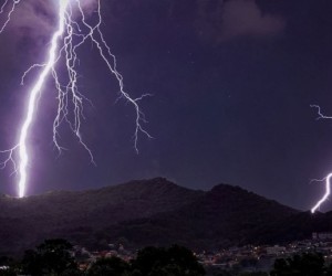 Defesa Civil emite alerta de chuva intensa em Florianópolis