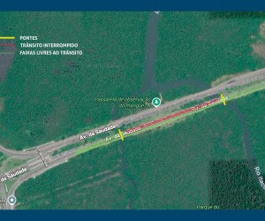 Avenida da Saudade terá interdição por 45 dias