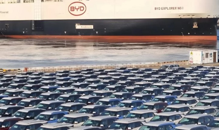BYD pode mais que dobrar frota naval