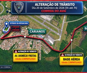 Corridas mudam trânsito da Capital neste fim de semana