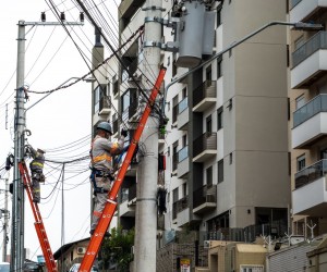 Mutirões retiram 7 toneladas de fios obsoletos
