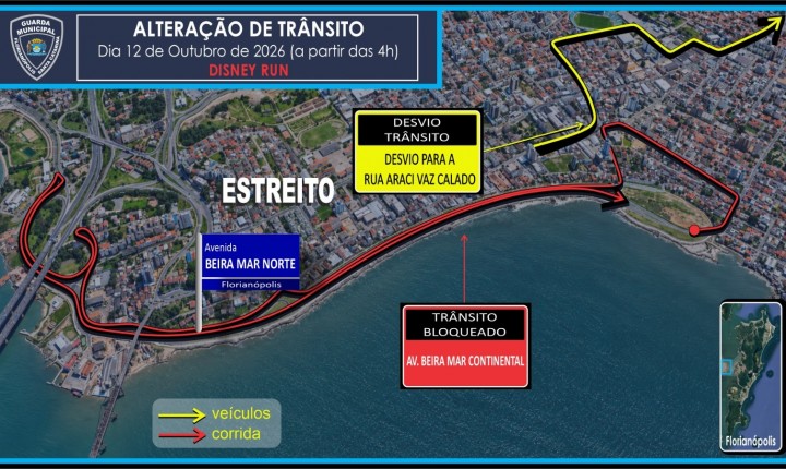 Corridas de rua alteram o trânsito durante o feriadão