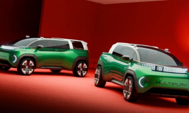 Fiat apresenta carro que vira SUV, van e picape
