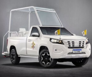 Fiat Titano será o carro oficial do Papa de Leão XIV